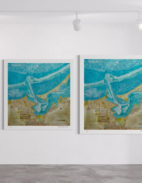 Nantucket Harbor Nautical Chart | Limited Edition Prints